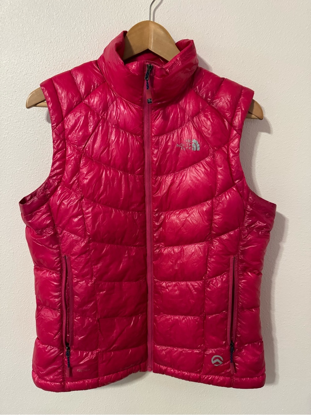 The North Face Summit Series Diez 900 Down Vest Pink Lightweight Gorpcore-M